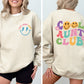 Cool Aunt Club Front And Back Print Sweatshirt