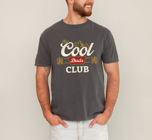 Cool Dads Club, Beer, Retro, The Man, The Myth, The Legend, Father's Day, Father Tshirt Comfort Colors T-Shirt