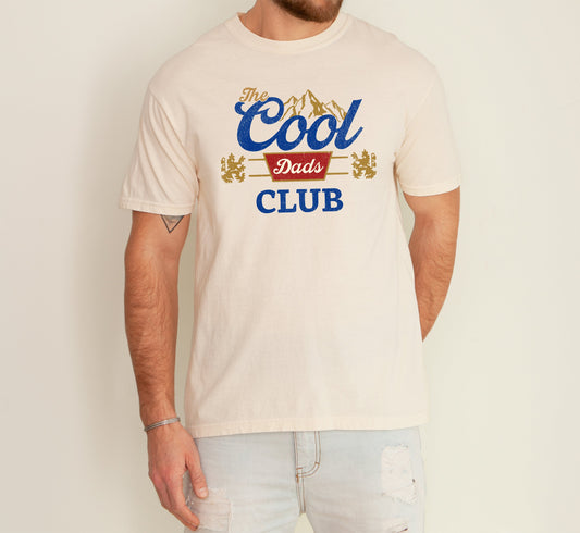 Cool Dads Club, Beer, Retro, The Man, The Myth, The Legend, Father's Day, Father Tshirt Comfort Colors T-Shirt
