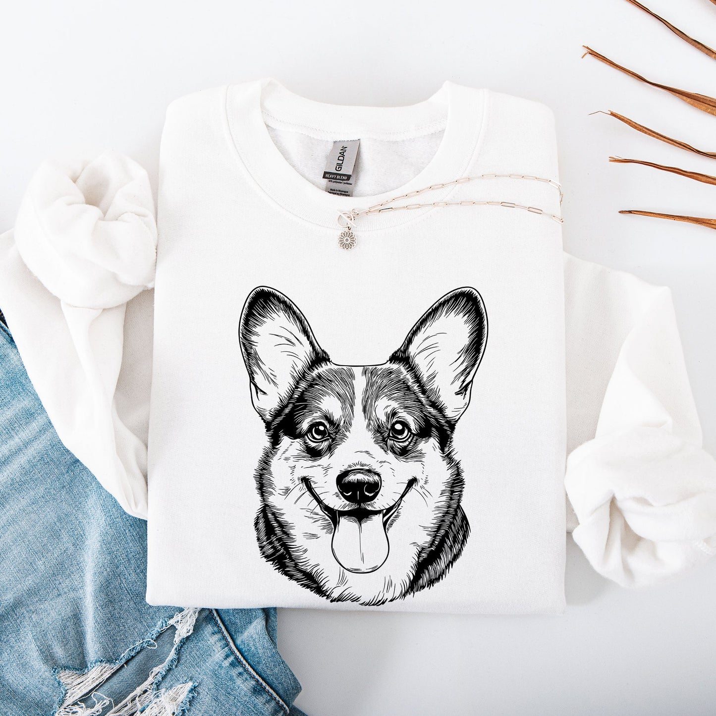 Corgi, Dog Lover Apparel, Pet, Dog Breed, Cute Sweatshirt