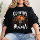 Country Mama, Skull, Western, Country, Mother's Day Sweatshirt