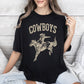 Cowboys, Bronco Rider, Cowboy, Western, Horse, Tshirt Comfort Colors T-Shirt