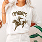 Cowboys, Bronco Rider, Cowboy, Western, Horse, Tshirt Comfort Colors T-Shirt