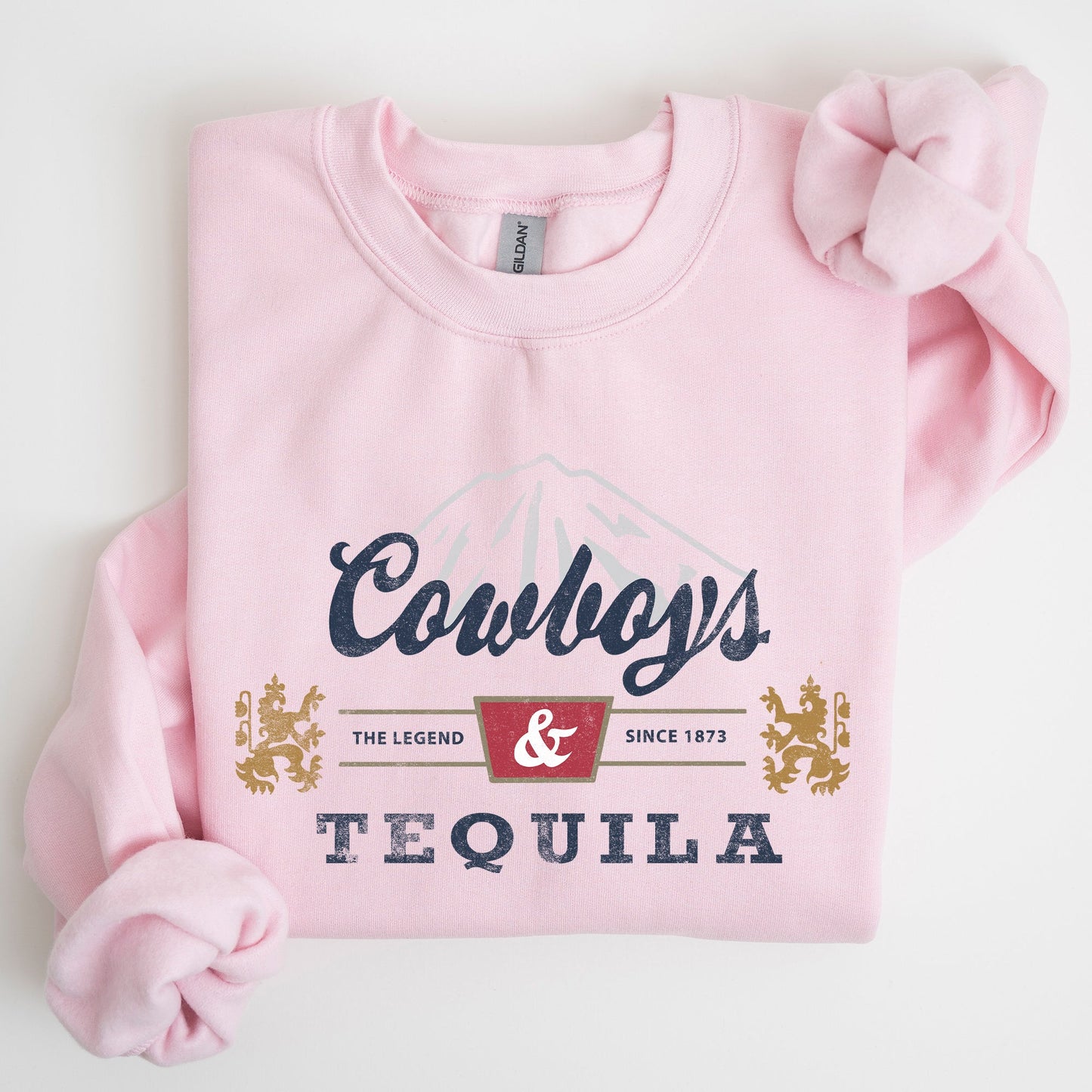 Cowboys and Tequila, Retro, Beer, Vintage, Cowboy Sweatshirt