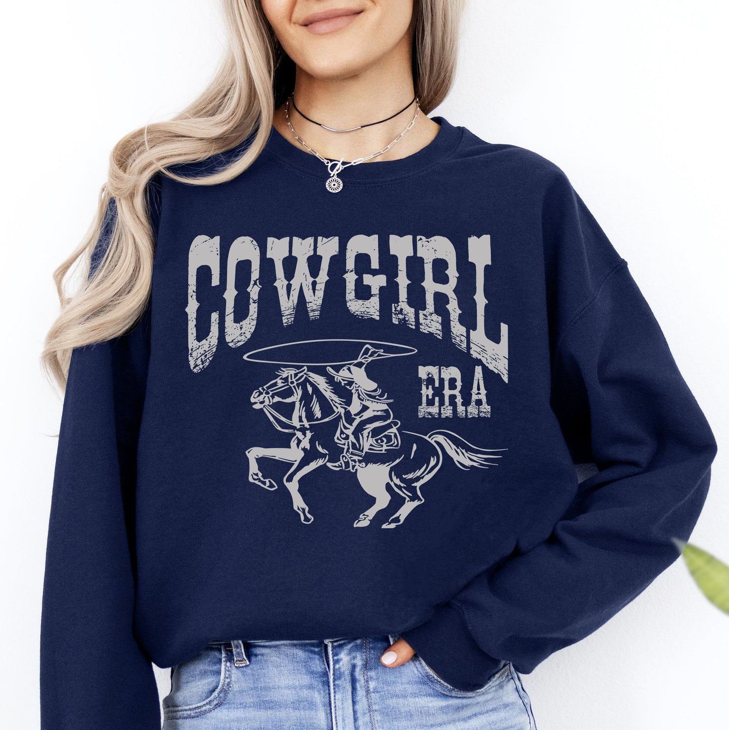Cowgirl Era, Rodeo, Western, Country, Horse Sweatshirt