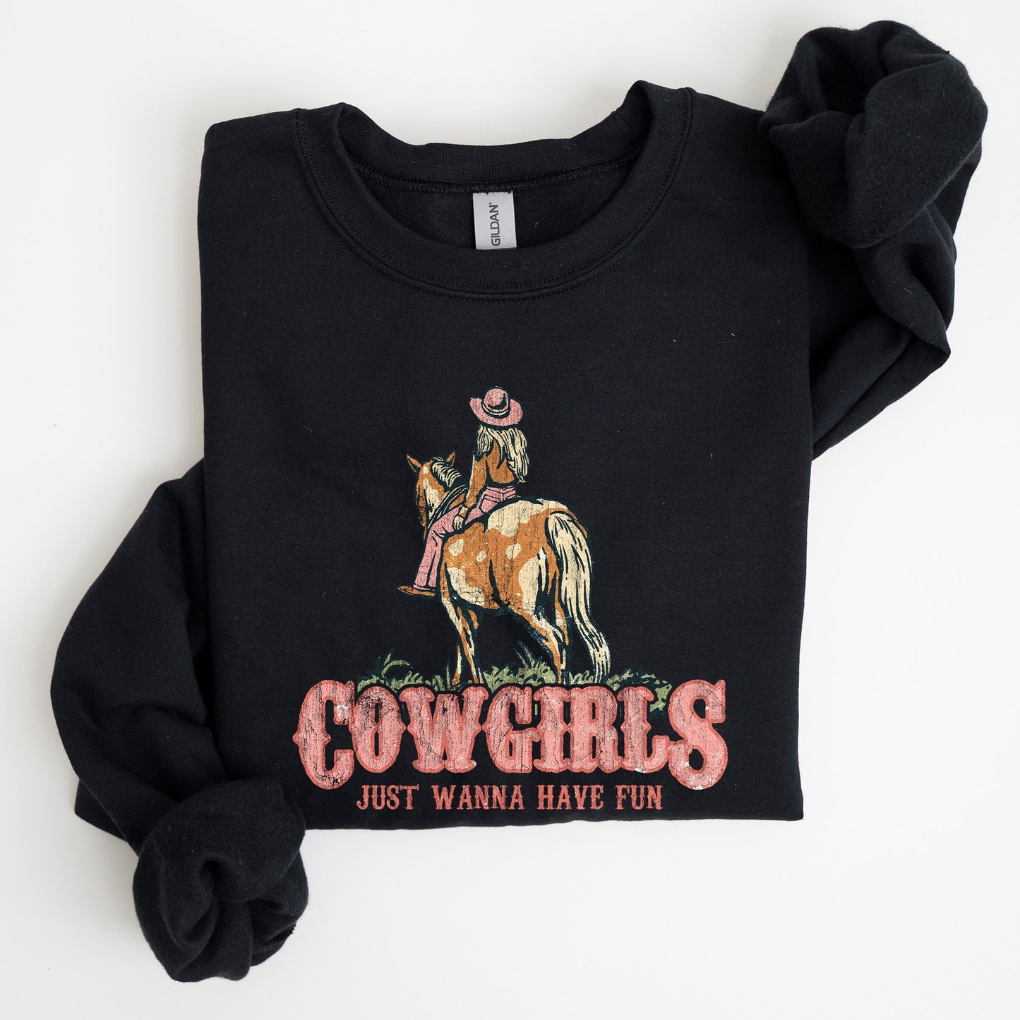 Cowgirl Just Want To Have Fun, Horse, Western, Sweatshirt