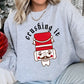 Crushing It Nutcracker Retro Sweatshirt