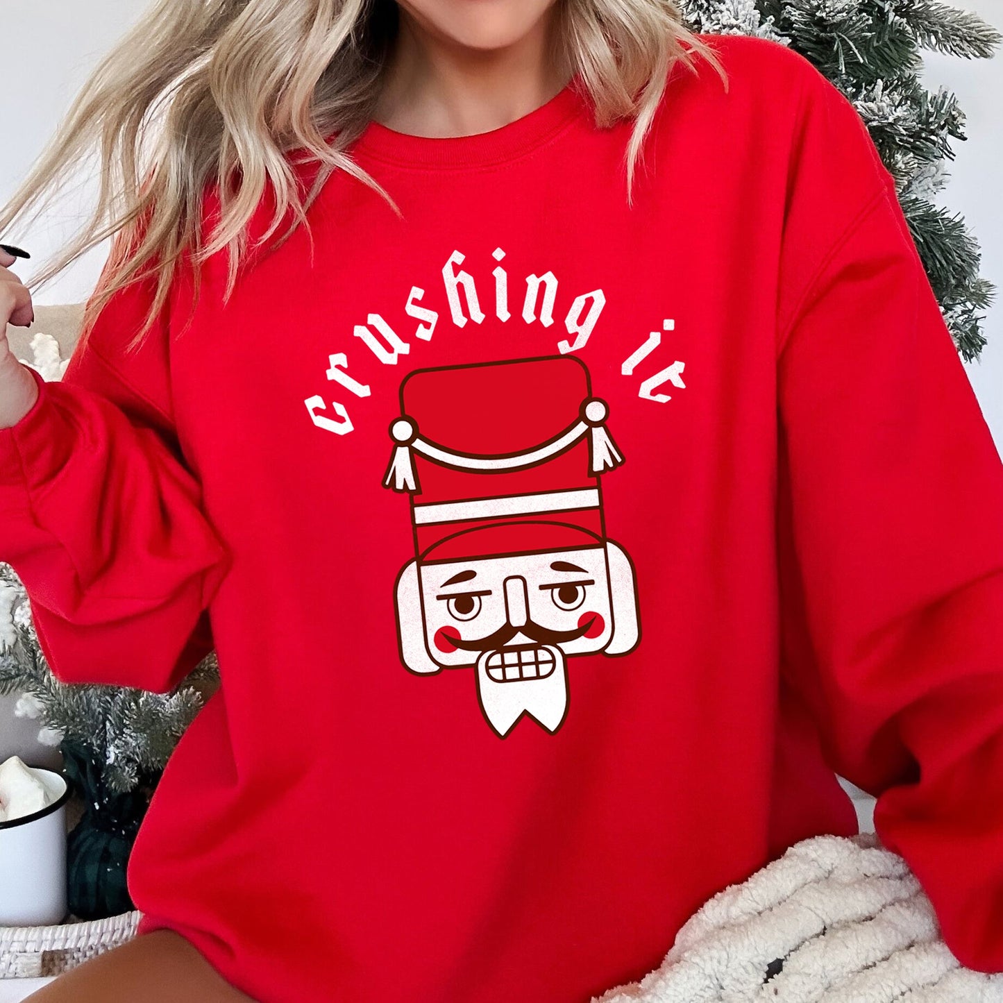 Crushing It Nutcracker Vintage Sweatshirt