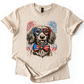 Dachshund Patriotic Dog, USA, America, Pet Lover, 4th of July, Soft Style T-Shirt