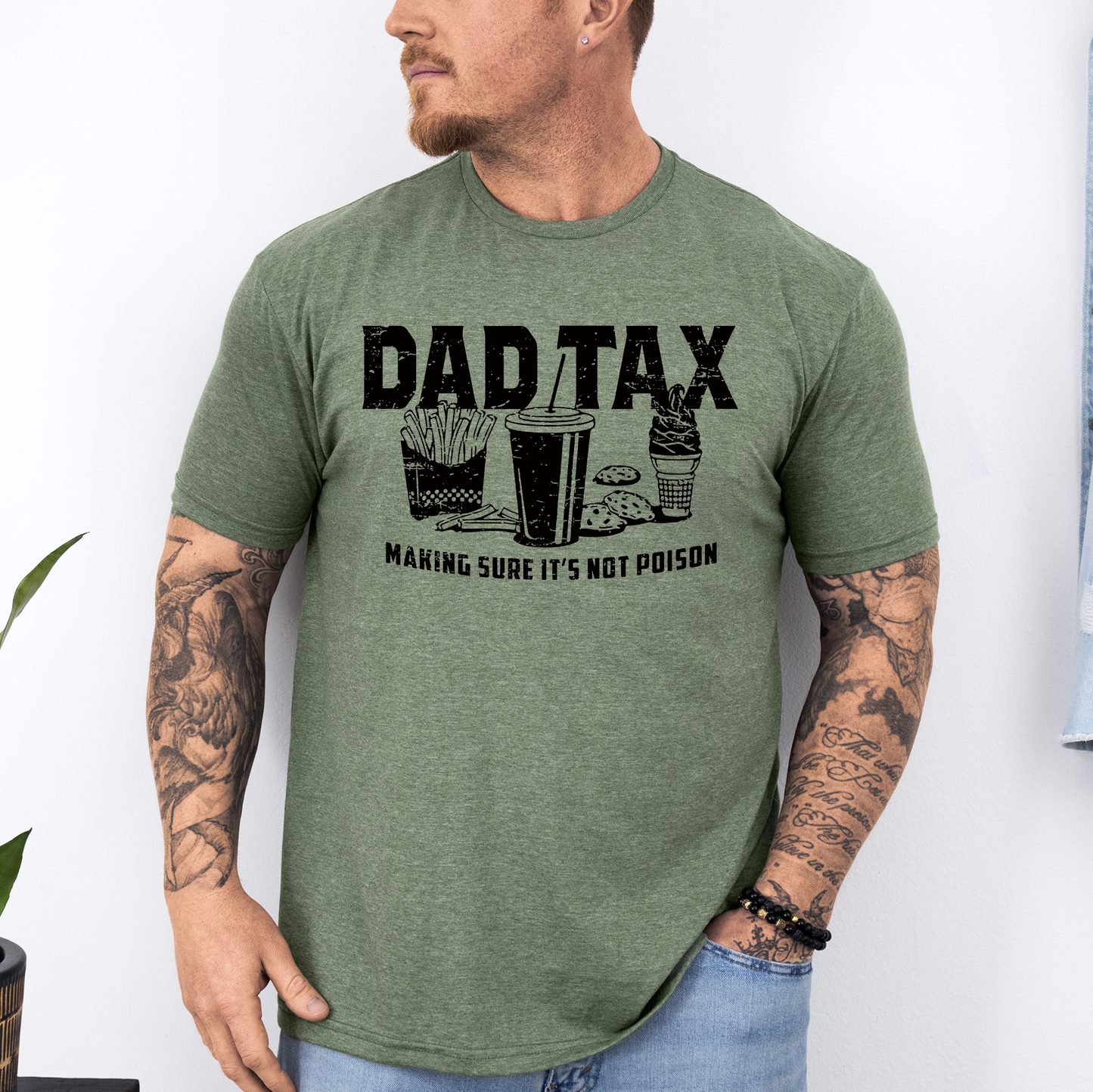 Dad Tax, Funny, Father's Day, Husband, Guy Gift, Soft Style T-Shirt