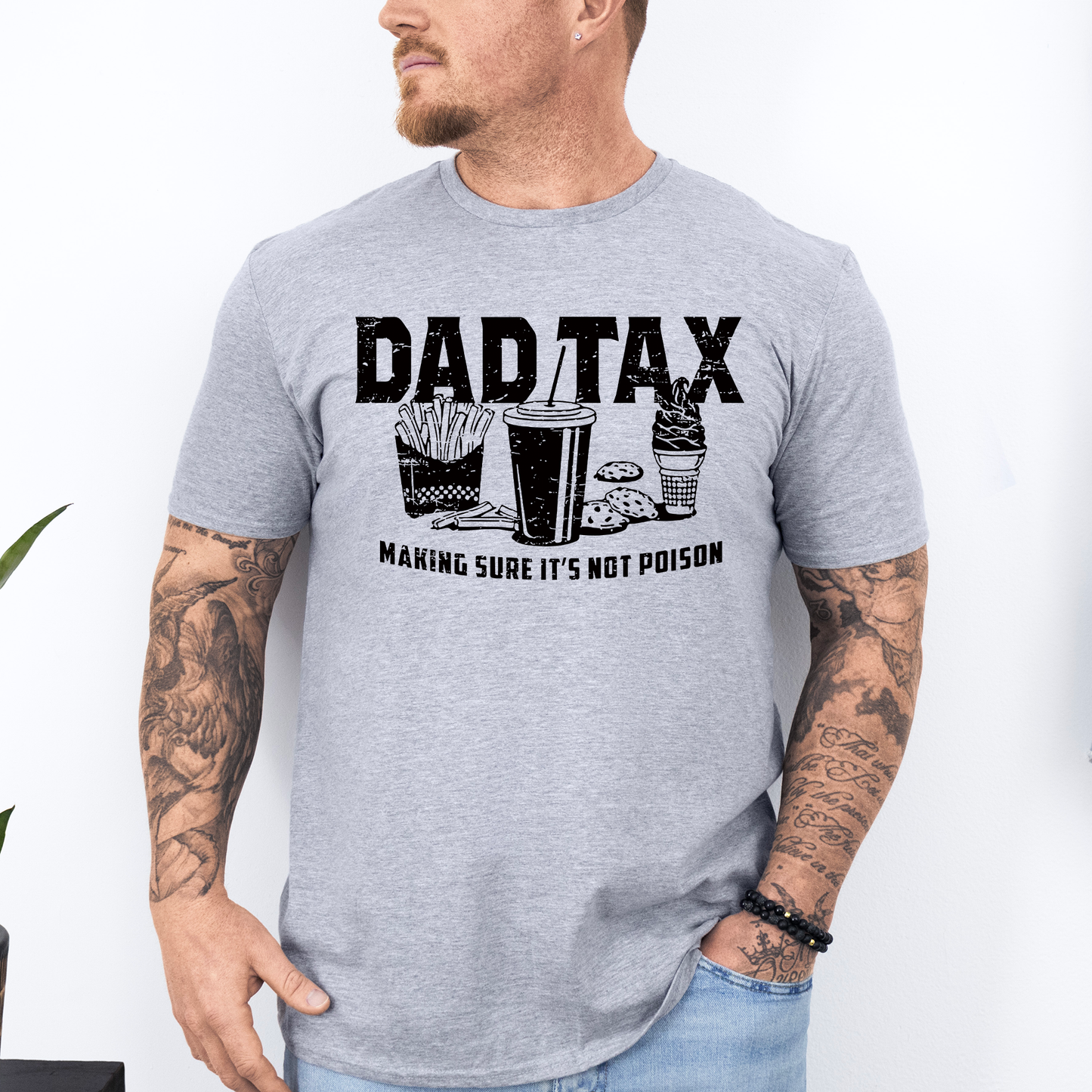 Dad Tax, Funny, Father's Day, Husband, Guy Gift, Soft Style T-Shirt