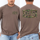 Dad, Camo, Camouflage, Father's Day, Husband, Guy Gift, Old School, Comfort Colors T-Shirt