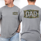 Dad, Camo, Camouflage, Father's Day, Husband, Guy Gift, Old School, Comfort Colors T-Shirt
