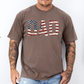 Dad, Patriotic, American Flag, Stars Stripes, Father's Day, Fourth of July, USA, Comfort Colors T-Shirt