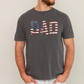 Dad, Patriotic, American Flag, Stars Stripes, Father's Day, Fourth of July, USA, Comfort Colors T-Shirt