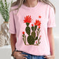 Desert Cactus, Succulent, Country, Western, Plants, Tshirt Comfort Colors T-Shirt