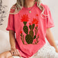 Desert Cactus, Succulent, Country, Western, Plants, Tshirt Comfort Colors T-Shirt