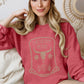 Desert Rose, Skull, Western, Country Sweatshirt