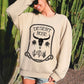 Desert Rose, Skull, Western, Country Sweatshirt