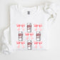 Diet, Dr Pepper, Soft Drink, Coquette, Preppy, Soda, Pop, Bows Sweatshirt