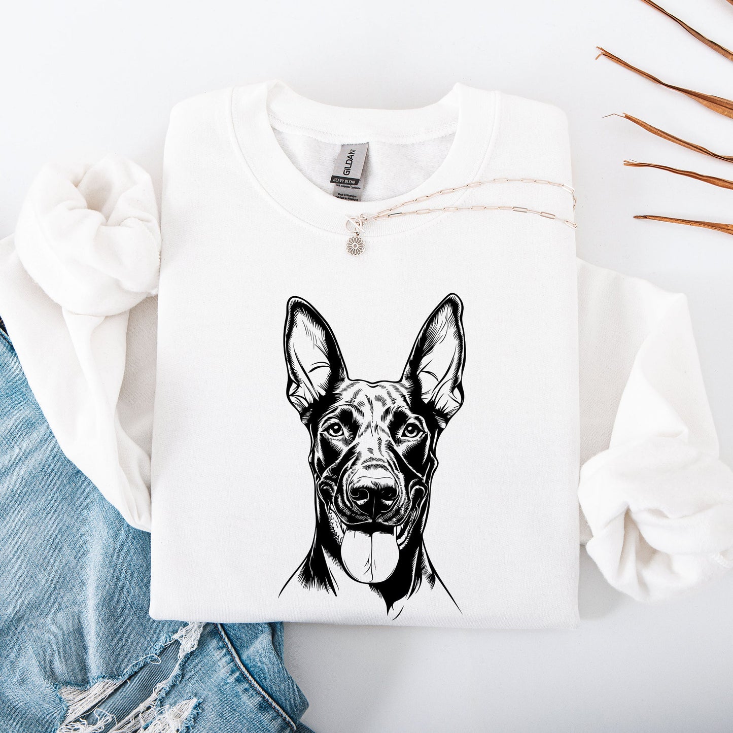 Doberman, Dog Lover Apparel, Pet, Dog Breed, Cute Sweatshirt
