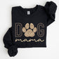 Dog Mama, Leopard Print Sweatshirt, Mother's Day Gift