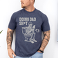 Doing Dad Shit, Skeleton, Funny, Father's Day, Husband, Guy Gift, Brother, Soft Style T-Shirt