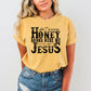 Don't Worry Honey Round Here We Leave the Judgin' to Jesus, Country, Western, Christian, God Is Love, Tshirt Comfort Colors T-Shirt