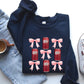 Dr Pepper, Soft Drink, Coquette, Preppy, Soda, Pop, Bows Sweatshirt
