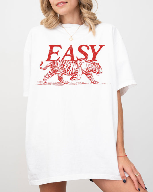 Easy Tiger, Festival, Summer, Vintage, Retro Shirt Comfort Colors T-Shirt