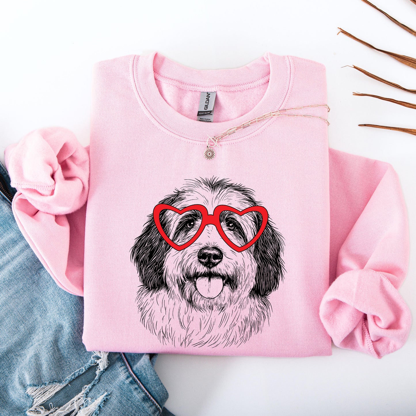 English Sheepdog, Dog Lover Apparel, Pet, Dog Breed, Cute Sweatshirt