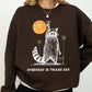 Everyday Is Trash Day, Funny, Raccoon, Meme, Aesthetic Sweatshirt