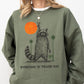 Everyday Is Trash Day, Funny, Raccoon, Meme, Aesthetic Sweatshirt