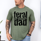 Feral Dad, Funny, Father's Day, Husband, Brother, Guy Gift, Soft Style T-Shirt
