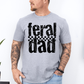 Feral Dad, Funny, Father's Day, Husband, Brother, Guy Gift, Soft Style T-Shirt