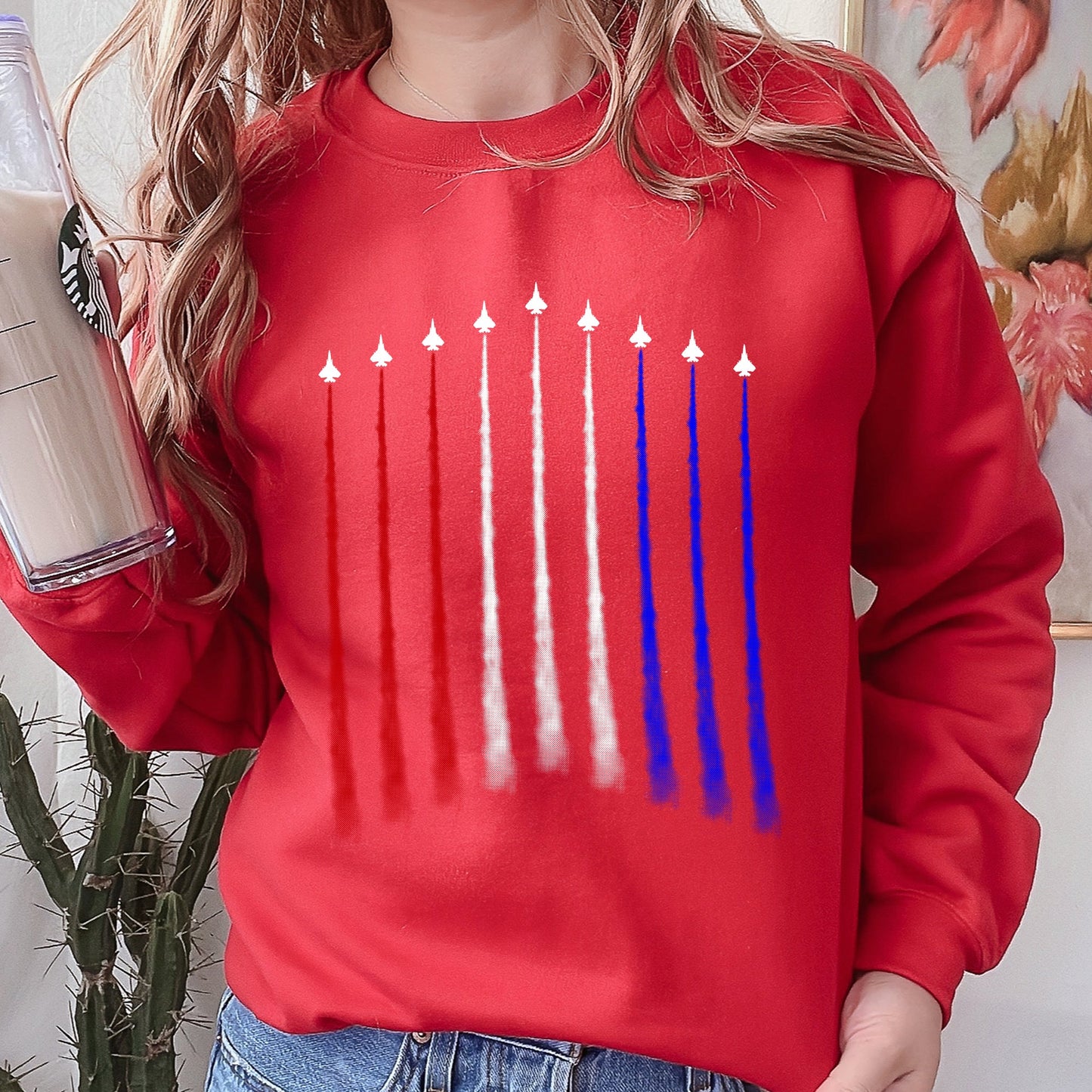 Fighter Jets, Military, Navy, Air Force, American Sweatshirt