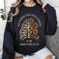 Find Someone Who Grows Flowers, Skeleton, Cowgirl Sweatshirt