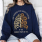 Find Someone Who Grows Flowers, Skeleton, Cowgirl Sweatshirt