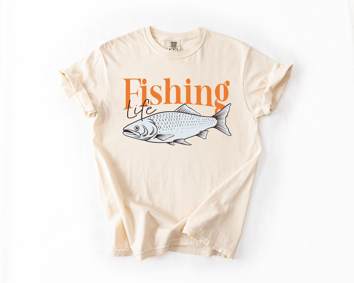 Fishing Life, Boat, Lake Life, Sea Life, Camping, Outdoor, Nature, Travel, Comfort Colors T-Shirt