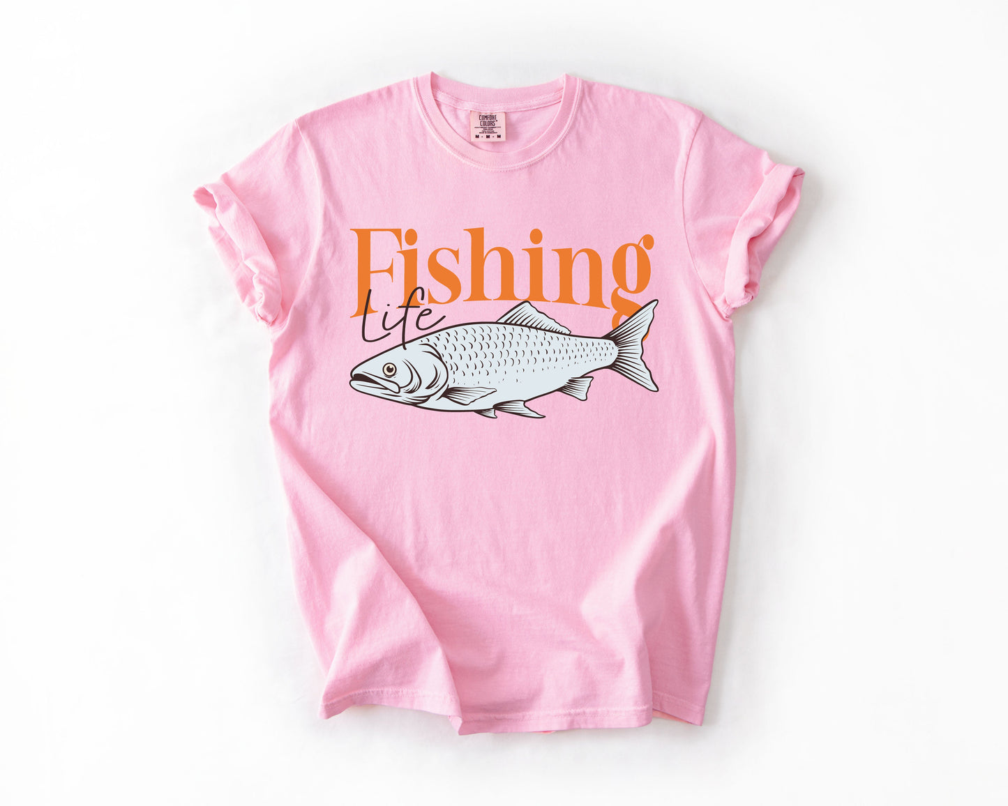 Fishing Life, Boat, Lake Life, Sea Life, Camping, Outdoor, Nature, Travel, Comfort Colors T-Shirt