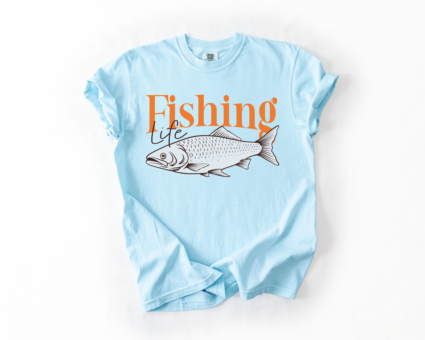 Fishing Life, Boat, Lake Life, Sea Life, Camping, Outdoor, Nature, Travel, Comfort Colors T-Shirt