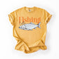 Fishing Life, Boat, Lake Life, Sea Life, Camping, Outdoor, Nature, Travel, Comfort Colors T-Shirt