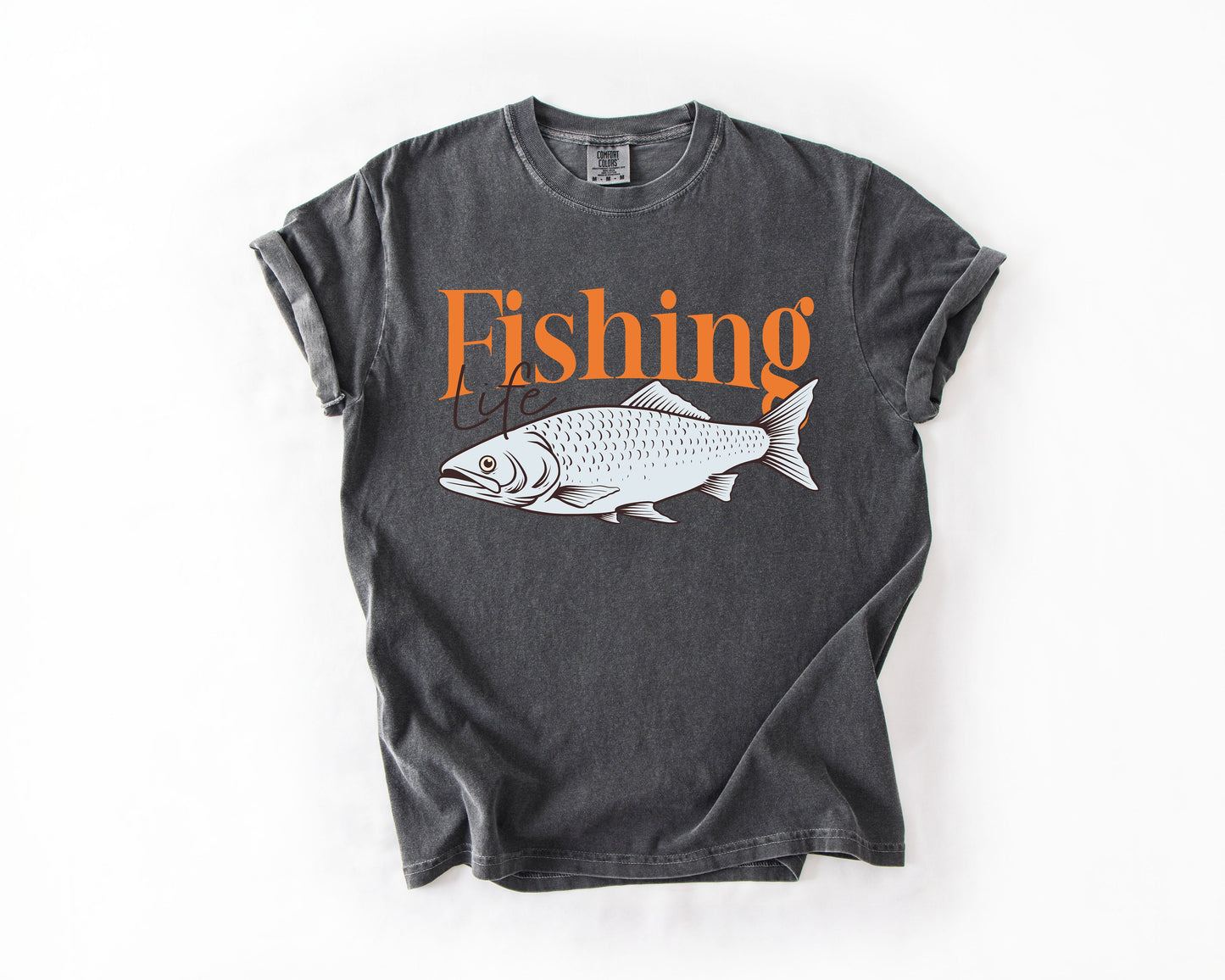 Fishing Life, Boat, Lake Life, Sea Life, Camping, Outdoor, Nature, Travel, Comfort Colors T-Shirt