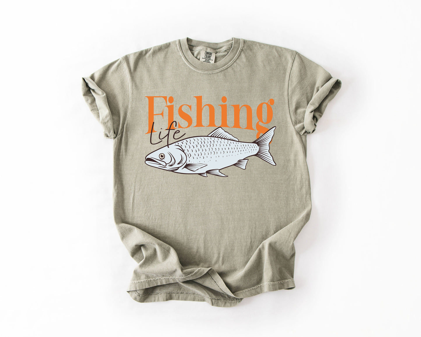 Fishing Life, Boat, Lake Life, Sea Life, Camping, Outdoor, Nature, Travel, Comfort Colors T-Shirt