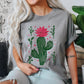 Flowering Desert Cactus, Succulent, Plants, Cowgirl, Tshirt Comfort Colors T-Shirt