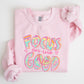 Focus On The Good, Retro, Groovy, Positivity, Mental Health Sweatshirt