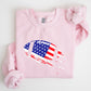 Football, Sports, American Flag, Patriotic, Sweatshirt