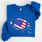 Football, Sports, American Flag, Patriotic, Sweatshirt