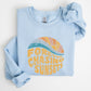 Forever Chasing Sunsets, Beach, Retro Sweatshirt