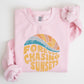 Forever Chasing Sunsets, Beach, Retro Sweatshirt